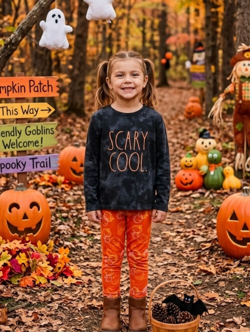 Rae Dunn Kids Mixed Match Halloween Set